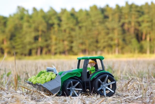Lena TRUXX SM04537, Traktor, 2 år, Gummi, Stål, Grønn, Grå