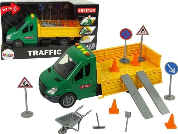 Lean Sport Vehicle Road Car Tipper Drive Friction Drive Road Tillbehör Ljud