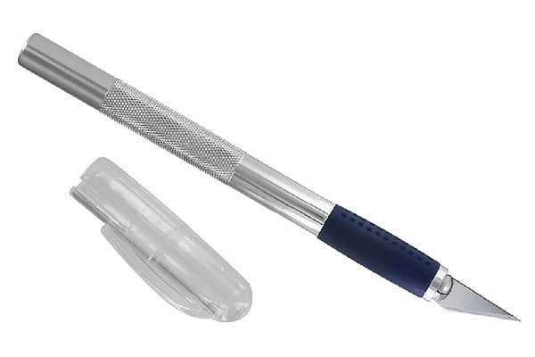 Vallejo T06007, Modelleringskniv, Gjuten aluminium, Gjuten aluminium, Blå, 18 År, 1 styck