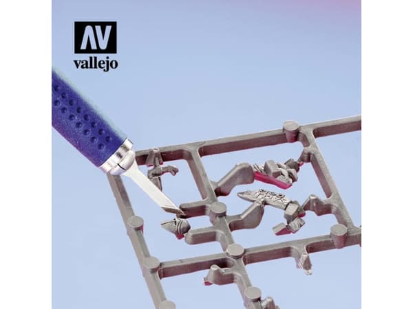 Vallejo T06007, Modelleringskniv, Gjuten aluminium, Gjuten aluminium, Blå, 18 År, 1 styck