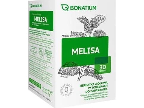 Bonatium Melisa Herbal tea, 30 sachets Long expiry date! CDON