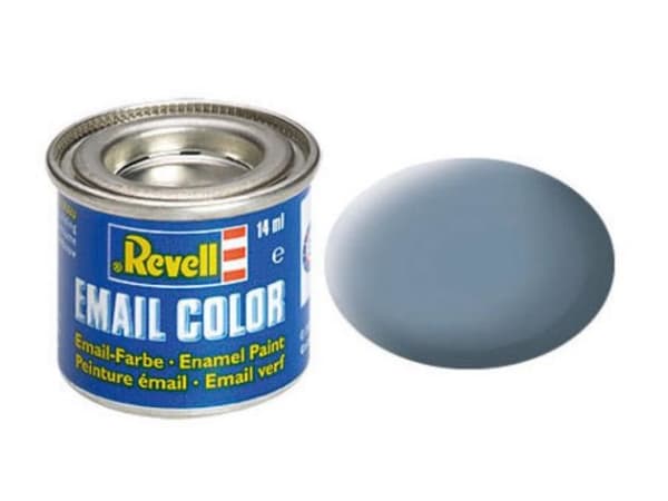 Revell Grey, matta RAL 7000 14 ml-tin, Grå, 1 stk