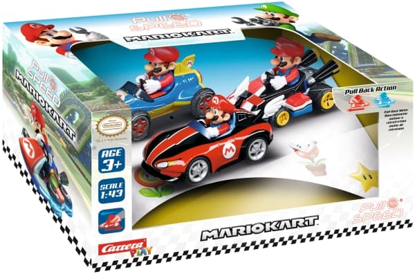 Carrera 15813016, Kjøretøysett, Mario Kart, Flerfarget