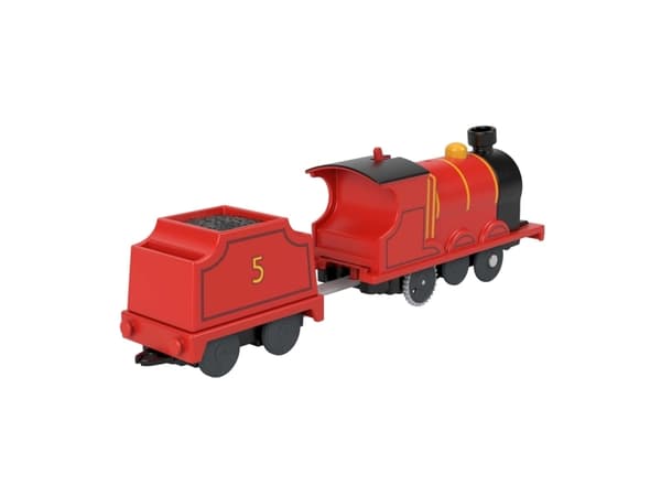 Thomas & Friends Motorized James Engine, Tog, 3 år, AAA, Plast, Sort, Rød