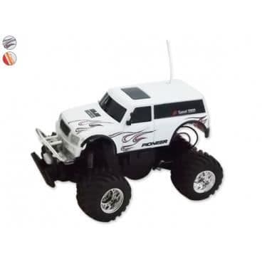 Radiostyrd bil - Miniatyr - Hummer - Vit/Röd/Orange - För barn från 6 år - Inomhus