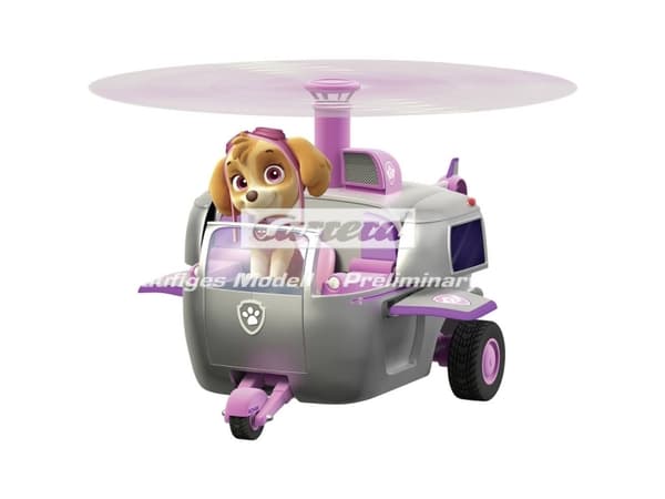 Carrera PAW Patrol, helikopteri, Carrera FIRST, 3 vuotta, harmaa, vaaleanpunainen