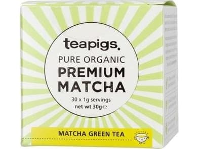 Teapigs Organic Matcha Super Power Green Tea 30g