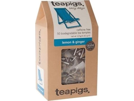 Teapigs Herbata Lemon & Ginger 50 piramidek