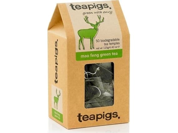 Teapigs teapigs Mao Feng vihreä tee 50 pyramidia