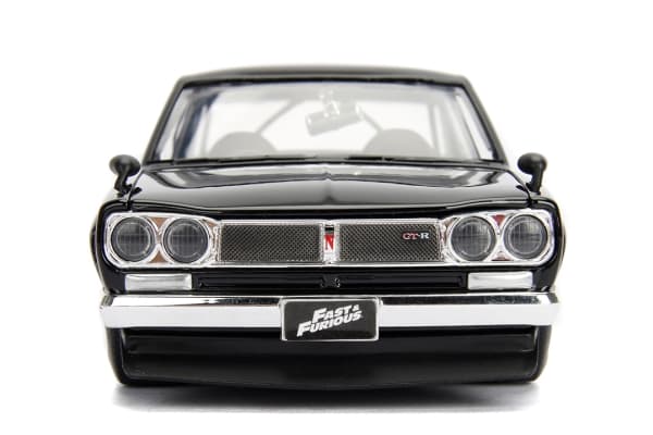Jada Toys 253203004, Modellpersonbil, Förmonterad, 1:24, Nissan Skyline 2000 GT-R, Alla, Svart
