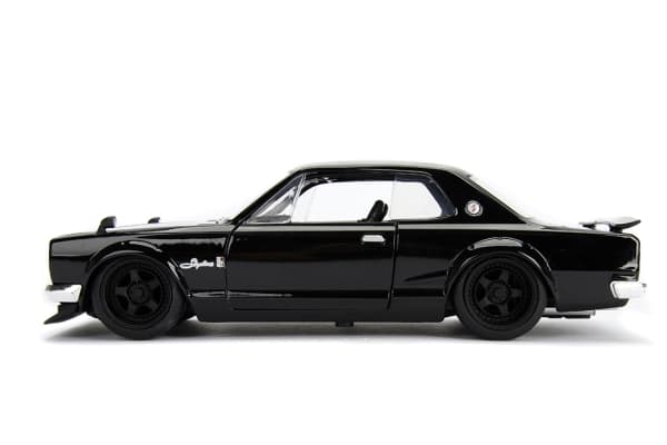 Jada Toys 253203004, Modellpersonbil, Förmonterad, 1:24, Nissan Skyline 2000 GT-R, Alla, Svart