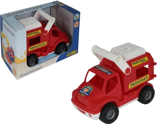 Wader brannbil ConsTruck Red Polesie 41920