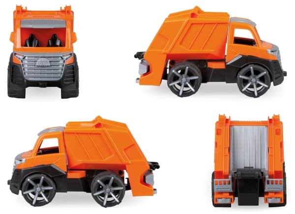 Lena TRUXX SM04534, Jäteauto, 2 vuosi/vuosia, Kumi, Terästä, Oranssi
