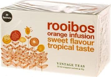 Vintage teer Vintage teer Rooibos appelsininfusjon - 30 teposer