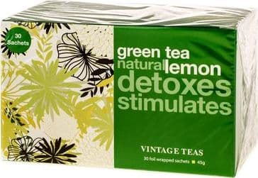 Vintage Teas Vintage Teas Green Tea Lemon - 30 teabags