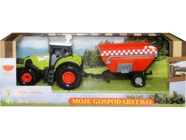 Traktor + henger polsk lydmod. Q5950 59505