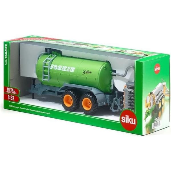 Gödselspridarvagn - SIKU - metallleksak i skala 1/32 - För barn från 3 år och uppåt