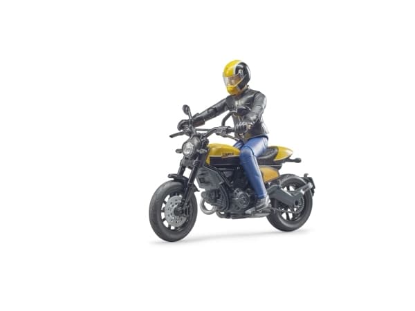 Bruder Ducati Scrambler FT motorcycle toy