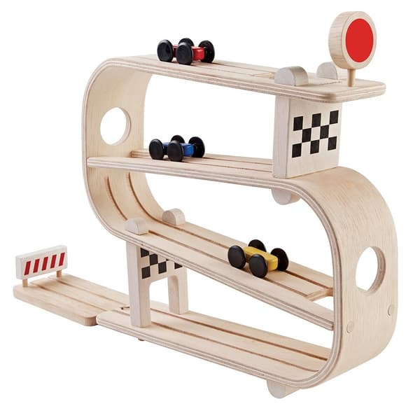 Fartfylld racerbana - Plantoys