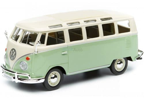 Maisto 31956-GR, Van, Montert på forhånd, 1:25, Volkswagen Bulli T1 Van, Alle kjønn, Grønn
