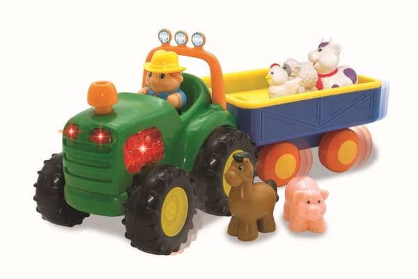 TRAKTOR M/HENGER OG ASS. DYR HB