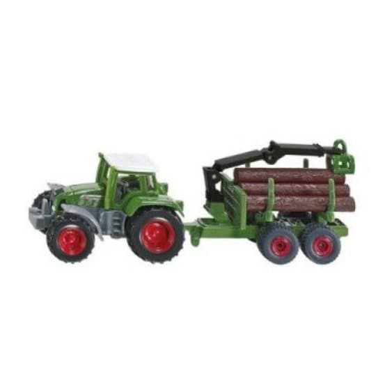 Siku Tractor With Forestry Trailer No 1645