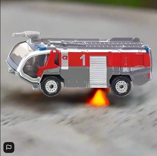 Siku Airfield Water Cannon Toy Vehicle