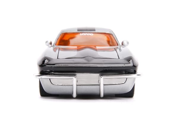 Jada Toys 253745006, Montert på forhånd, Klassisk bil, 1:24, Chevrolet Corvette 1963, Alle kjønn, Metallisk