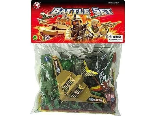 MZ Battle Set-figur, militærfigurer, soldater og kjøretøy med brett