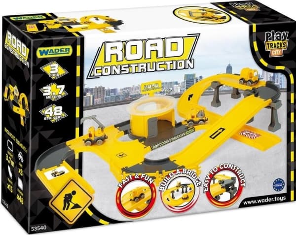 Wader Play Tracks City - Road construction