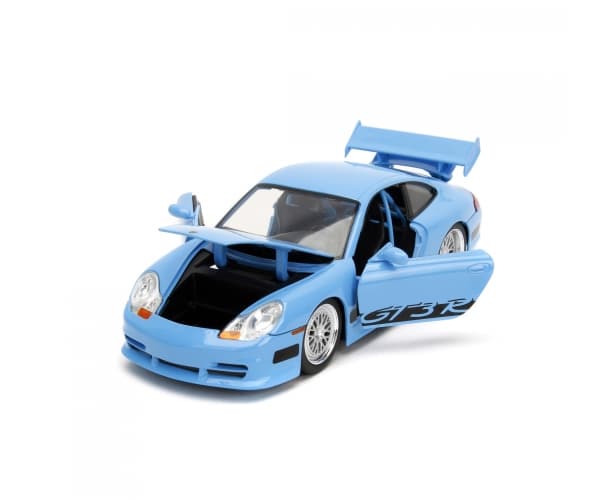 Jada Toys F&F Brian''s Porsche 996 GT3 RS, Bil, 14 År, Blå