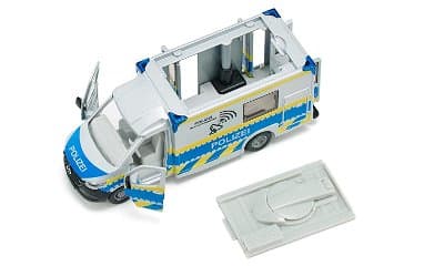 Siku Mercedes-Benz Sprinter Police, Poliisiauton pienoismalli, Esikoottu, 1:50, Mercedes-Benz Sprinter, Ei sukupuolirajoitusta, Metalli, Muovi