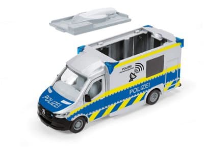 Siku Mercedes-Benz Sprinter Police, Poliisiauton pienoismalli, Esikoottu, 1:50, Mercedes-Benz Sprinter, Ei sukupuolirajoitusta, Metalli, Muovi