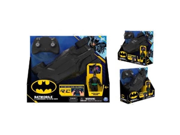 DC Comics Batmobile, Kilpa-ajoneuvo, 4 vuosi/vuosia, AAA, Musta
