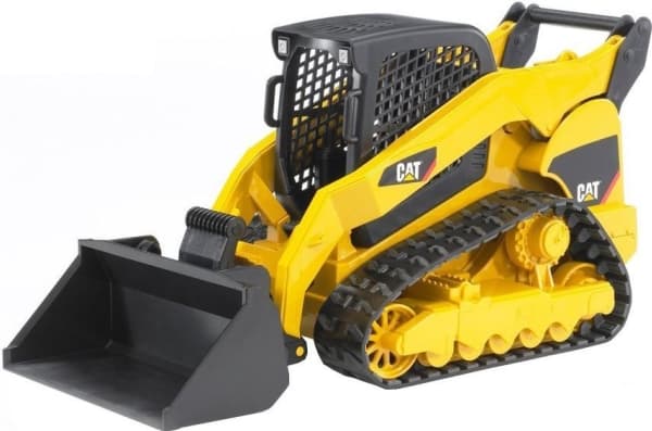 Lena leketraktor med frontlaster og tilhenger