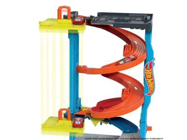 Hot Wheels City Transforming Race Tower