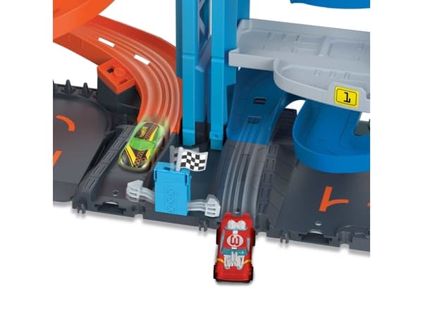 Hot Wheels City Transforming Race Tower