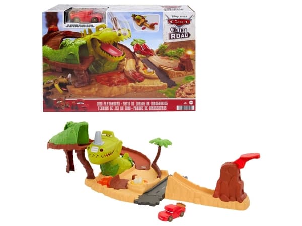 Pixar Cars Disney and Dino Park Playset