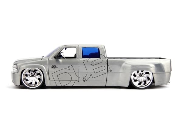 Jada Toys 253745016, Van, Montert på forhånd, 1:24, Chevrolet Silverado 1999, Alle kjønn, Metallisk