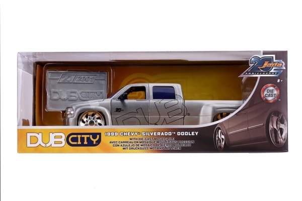 Jada Toys 253745016, Van, Montert på forhånd, 1:24, Chevrolet Silverado 1999, Alle kjønn, Metallisk