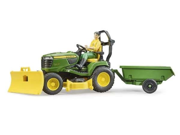 Brother - bworld John Deere gressklipper, henger + gartner