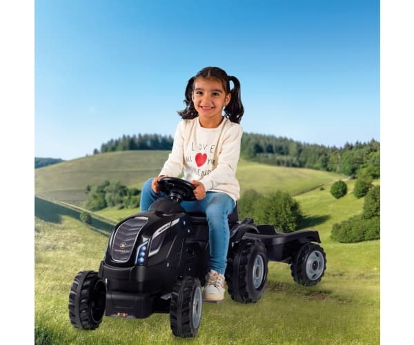 Smoby 710131, Traktor, 3 År, Plast, Svart, Grå