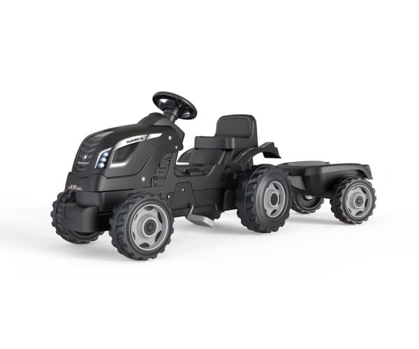 Smoby 710131, Traktor, 3 År, Plast, Svart, Grå