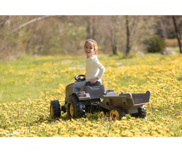 Smoby 710131, Traktor, 3 år, Plast, Sort, Grå, Gult