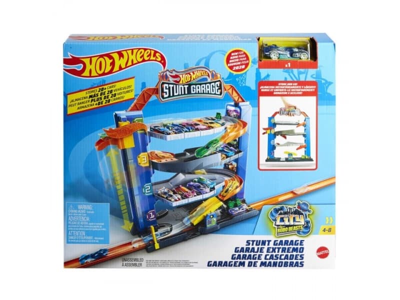 Mattel Hot Wheels City Stunt Garage Spielset