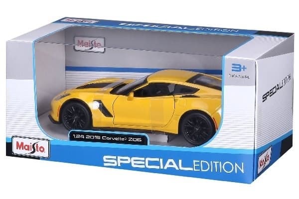 Maisto 2015 Corvette Z06 1:24 yellow