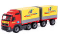 Miniatyrbillede 7 af 8: POLESIE Lastbil forvogn med hænger 775x190x250mm