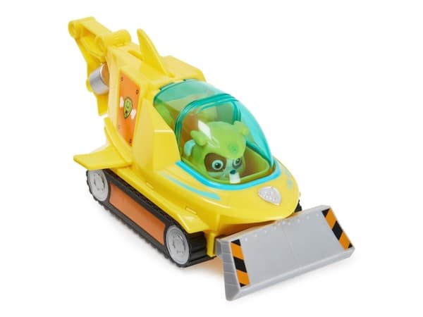 PAW Patrol Aqua Pups Rubble Hammerhead Shark Vehicle, Ajoneuvo, 3 vuosi/vuosia, Harmaa, Keltainen