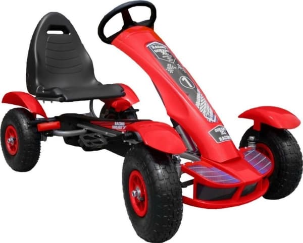 Joko Large Gokart oppblåsbare hjul Rød