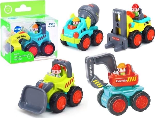 HOLA Byggbil Bulldozer Kran Tippbil Lastbil ZA2343